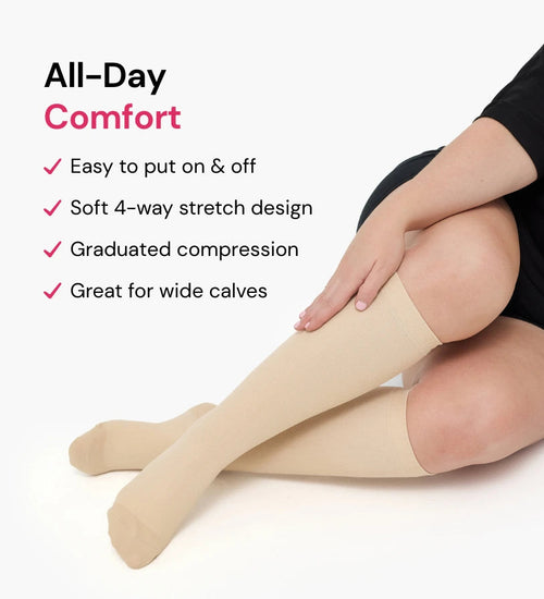 Chaussettes ComfortPro - Beige