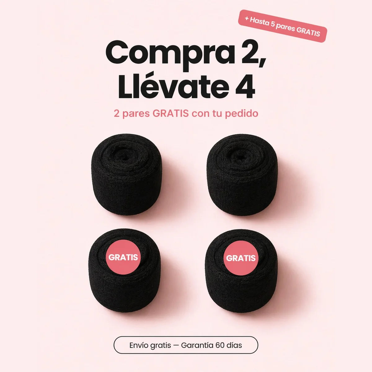 Medias de compresión ComfortPro